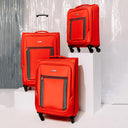 Set de 3 Maletas Montego color Rojo