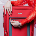 Set de 3 Maletas Montego color Rojo
