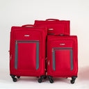 Set de 3 Maletas Montego color Rojo